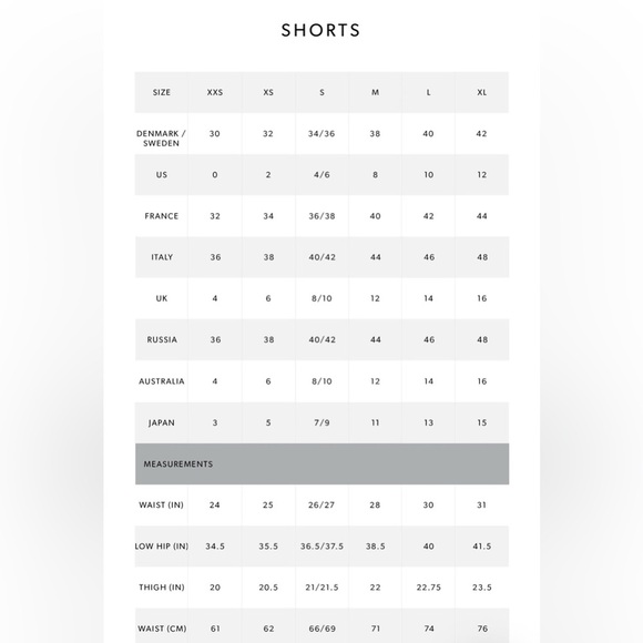 Anine Bing High Waist Cream Shorts - Picture 12 of 12